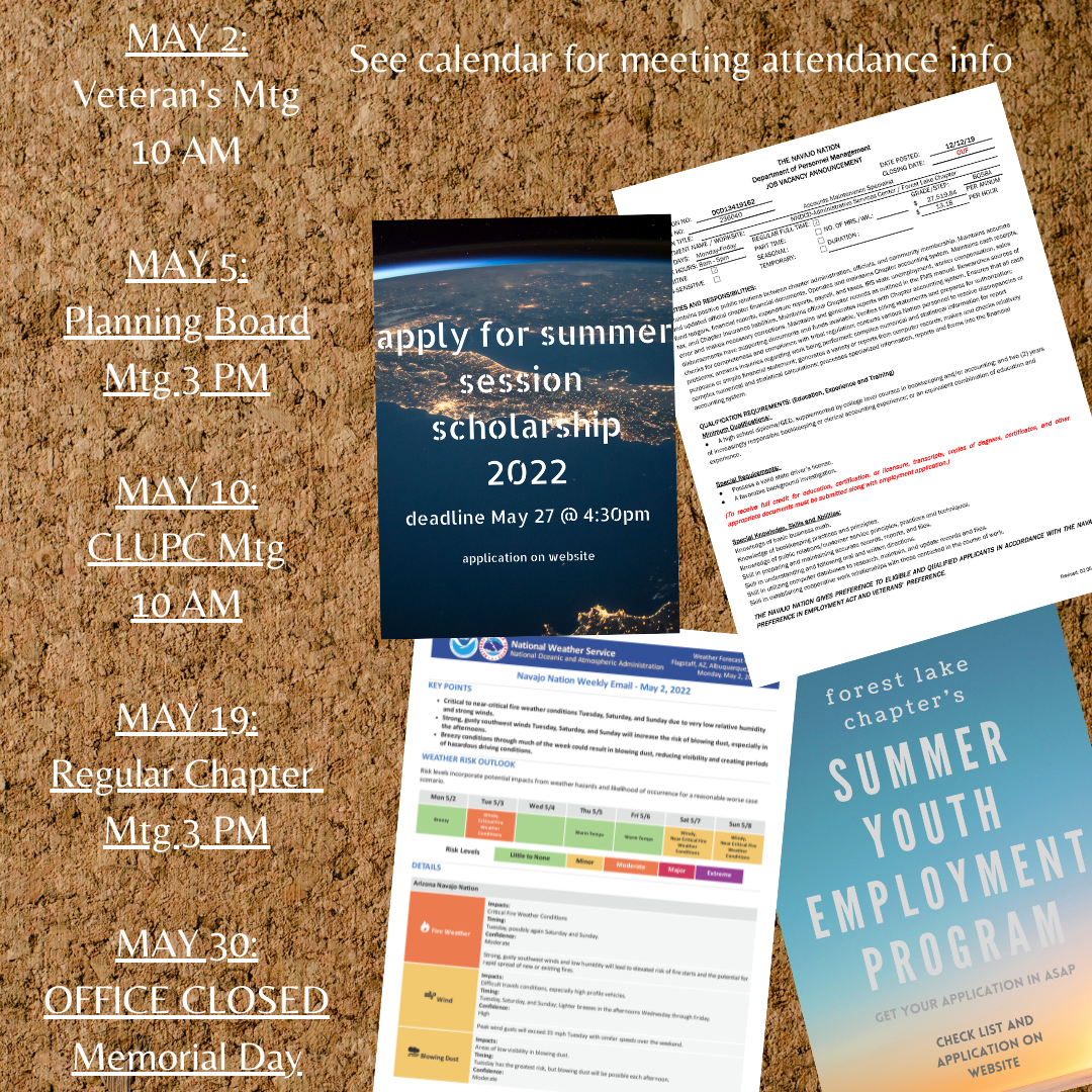 May Announcement Board (1)